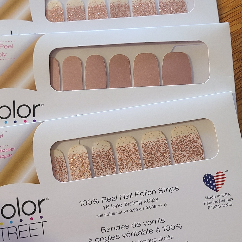Color street nail polish strips